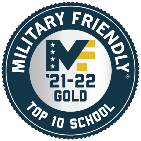 Military Friendly Top 10 School Logo