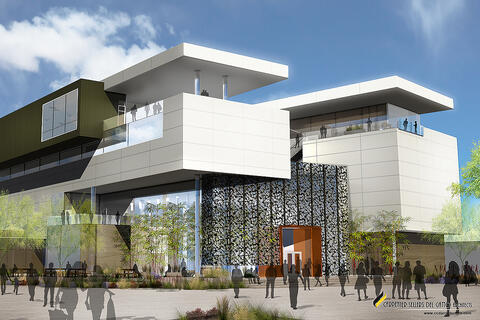 rendering of Hospitality Hall