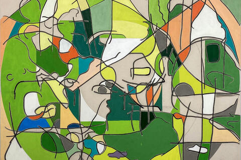 Homero Hidalgo ghost dog artwork