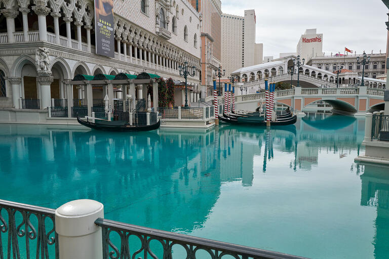 canals of Las Vegas' Venetian Resort