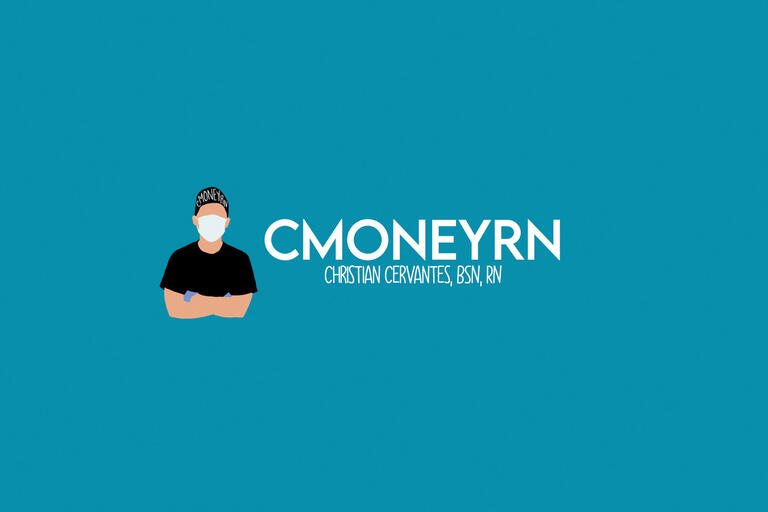 A graphic illustration of Christian Cervantes