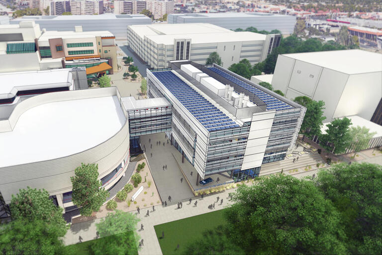 rendering of proposed building