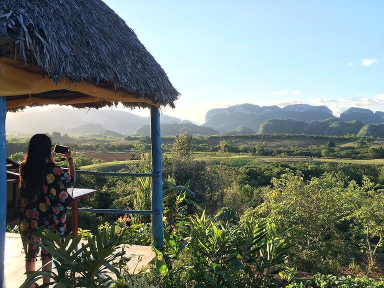 The hills of Vinales offered a look at the Cuban countryside.