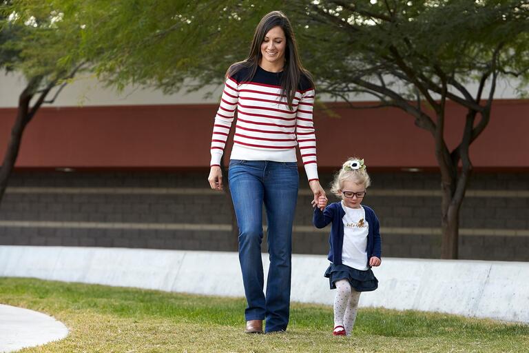 Jennifer Henry Fielding and her daughter Autumn