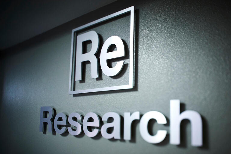 signage that says &quot;research&quot;