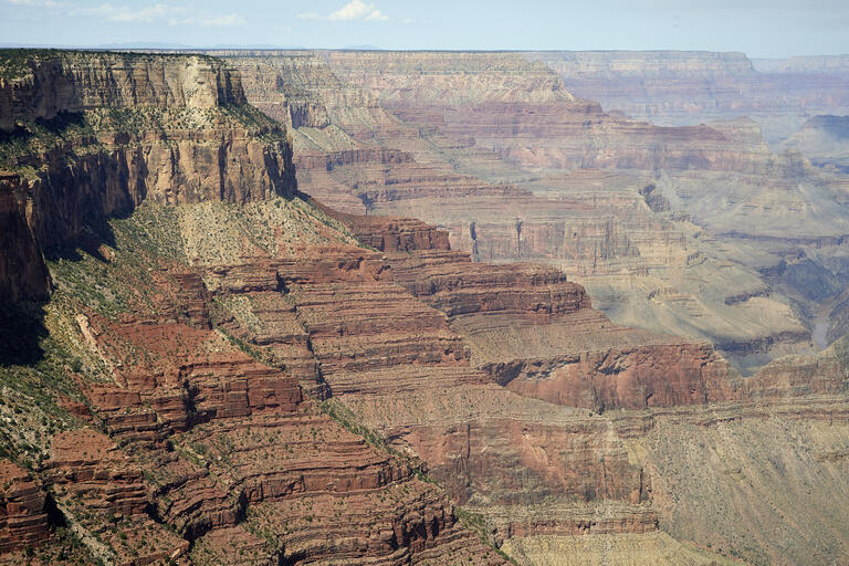 Image of the Grand Canyon from above