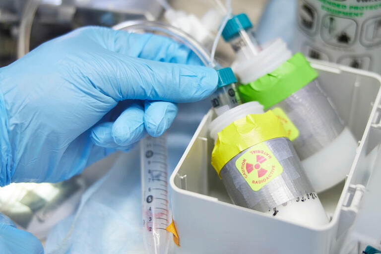 Radiochemistry lab