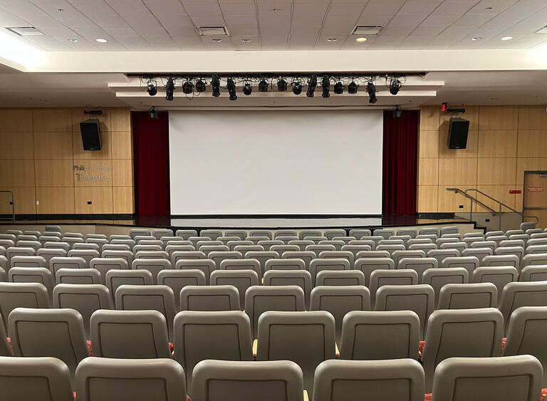 Stage of the theatre