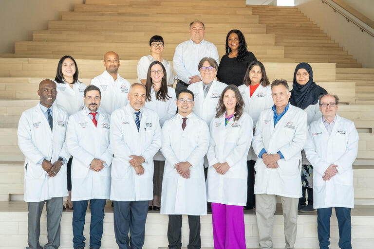 Group photo of the Department of Internal Medicine