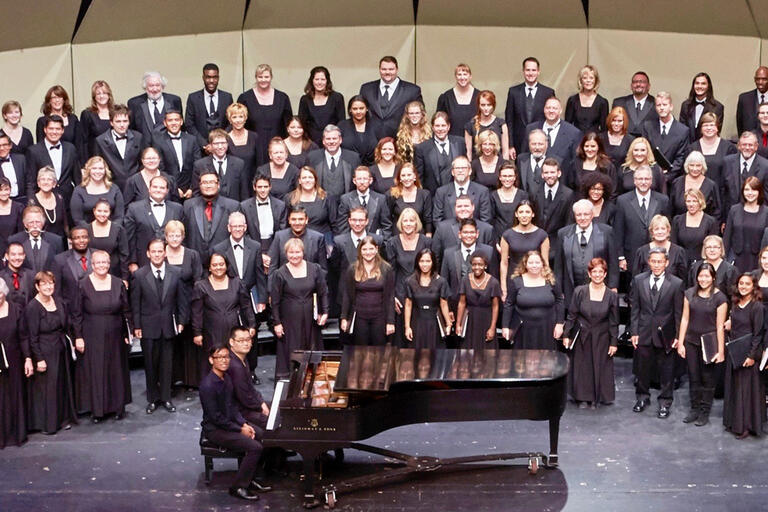 UNLV Choral Ensembles group shot