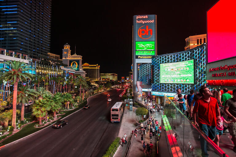Las Vegas strip