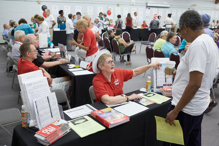 The Osher Lifelong Learning Institute at UNLV holds its annual open house