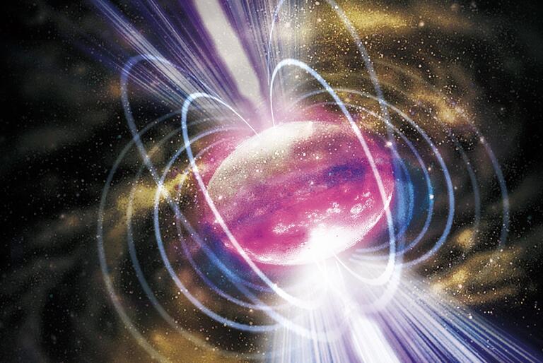 artist conception of cosmic event