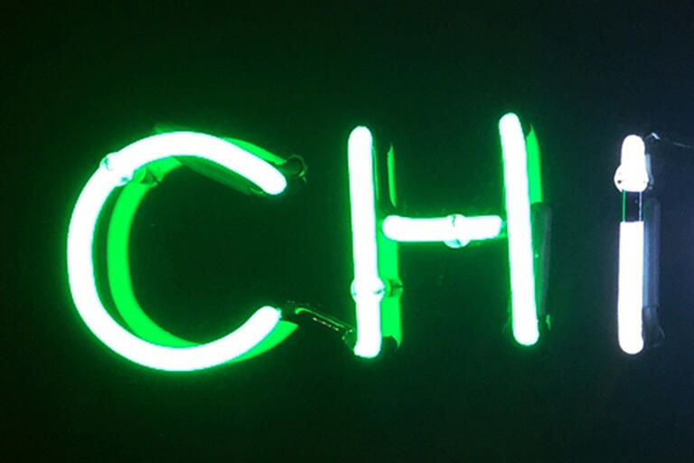 neon letters