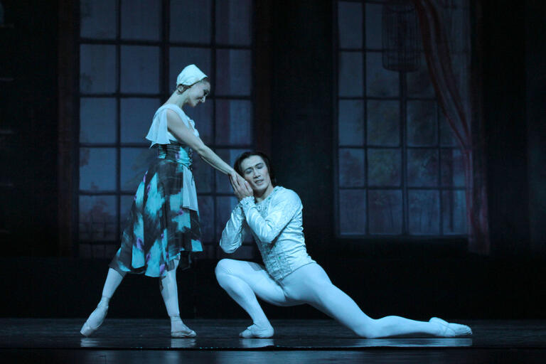 two ballet dancers