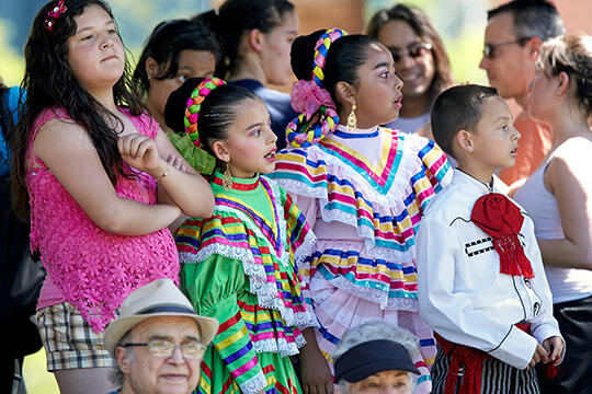Crowd at Festival of Communities