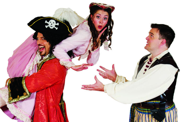 actors in pirate costumes