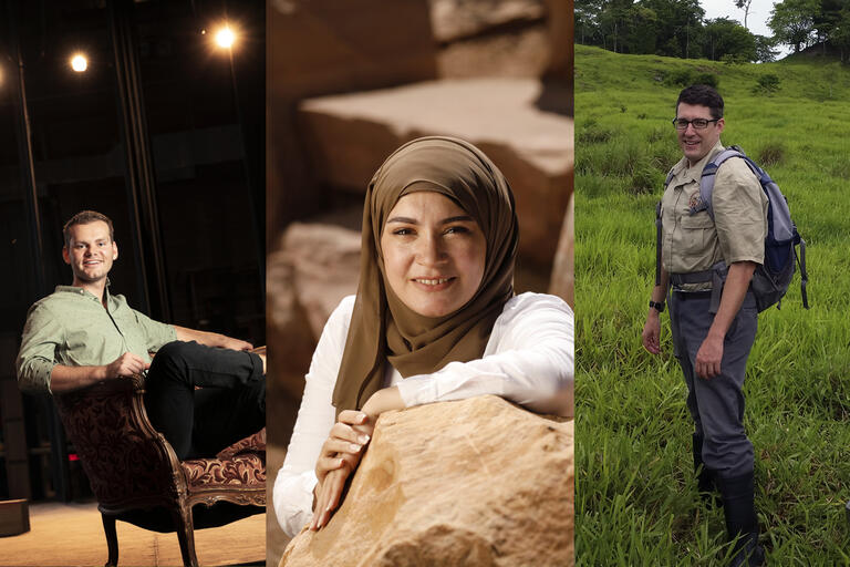 Trevor Dotson, Shaimaa Abdelhaleem, and Eric Fries