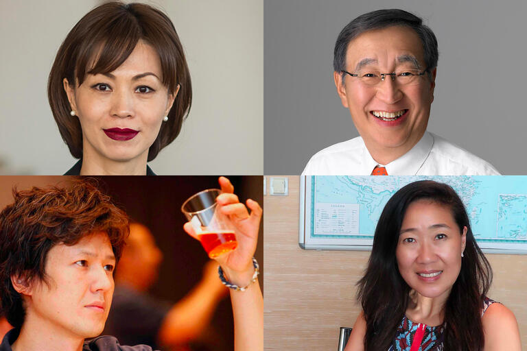 Esther Oh Kostecky, Jung-ho Suh, JungHoon Yoon and Vida Chow