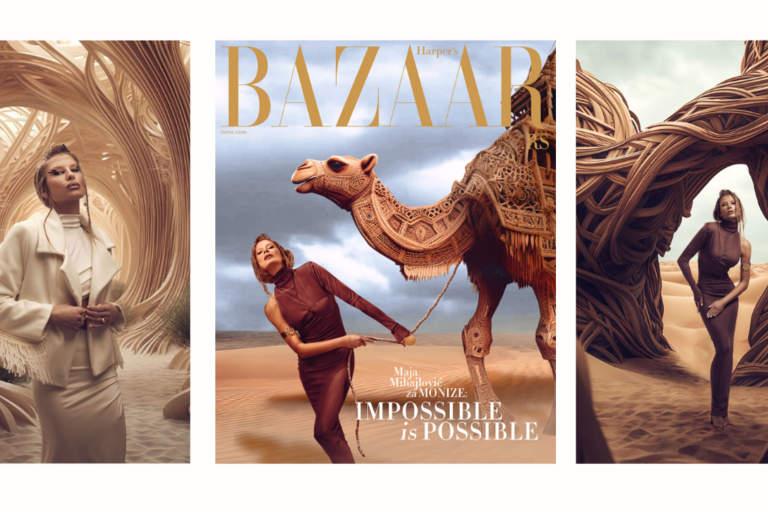 First AI-generated cover for fashion magazine, Harper’s BAZAAR