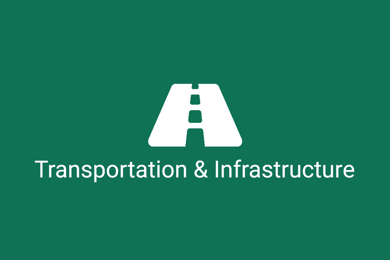 Image of road; transportation and infrastructure