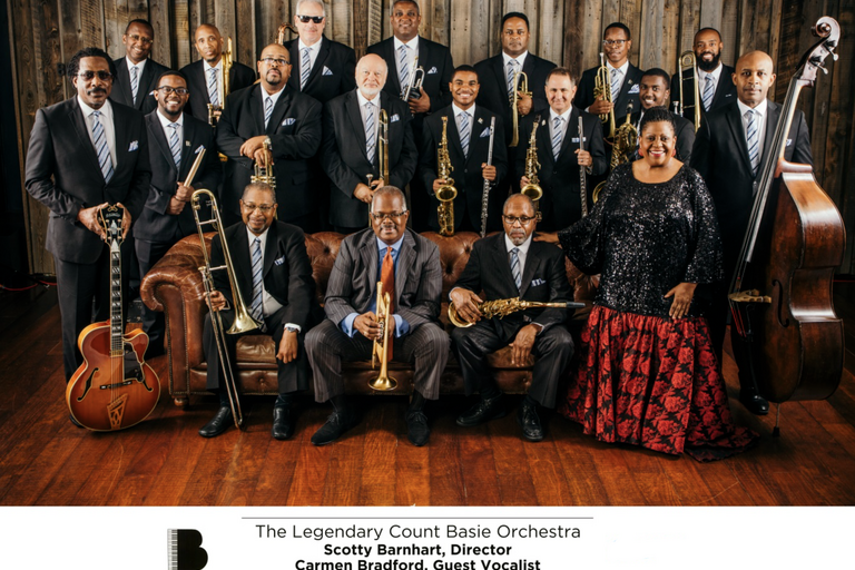 Group photo of The Count Basie Orchestra