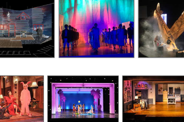 Images of set design: Selected Scholarly Research / Creative Activity of Dana Moran Williams