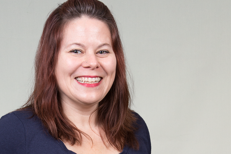 portrait of a woman smiling