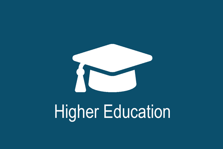 Graduation cap. higher education