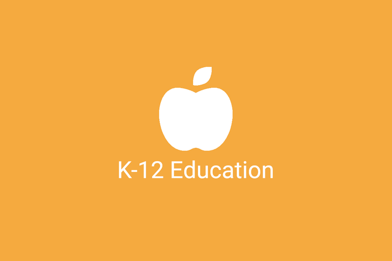 Picture of apple. K-12 Education