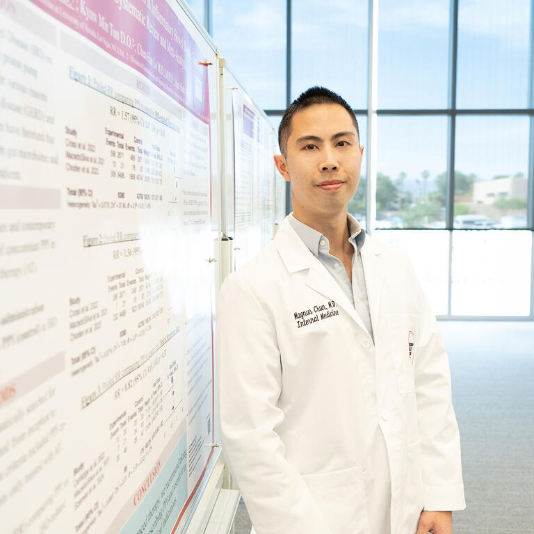 Magnus Chun, MD, is a third-year resident in the Kirk Kerkorian School of Medicine at UNLV Department of Internal Medicine.