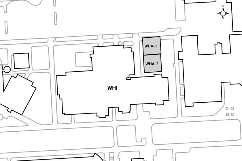 Aerial map buildings located in this complex