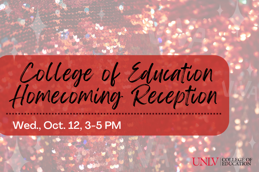 College of Education Homecoming Reception