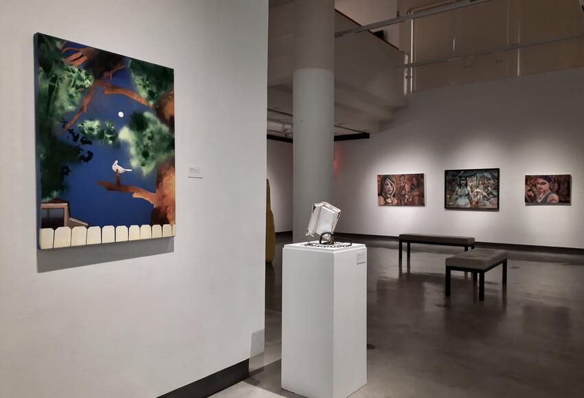 Installation view of the &quot;Diversified III&quot; exhibition.