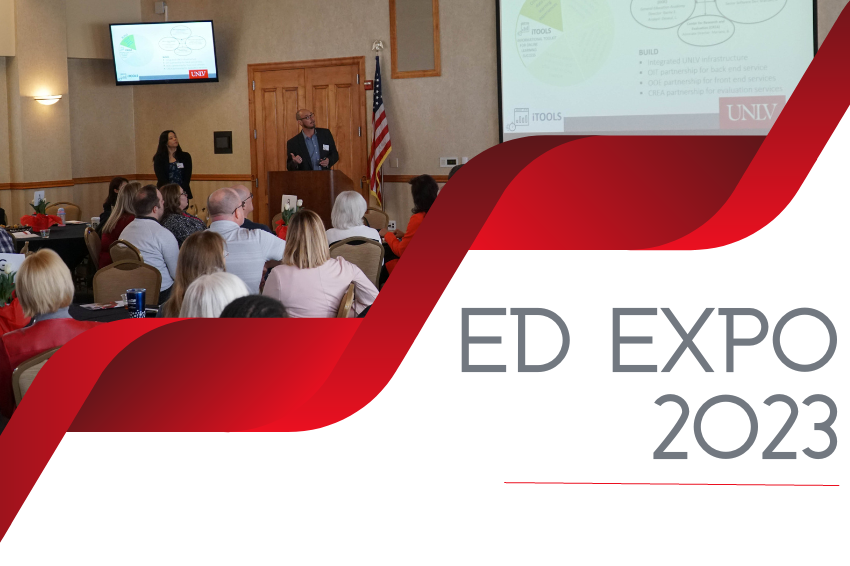 People in a classroom for Ed Expo 2023