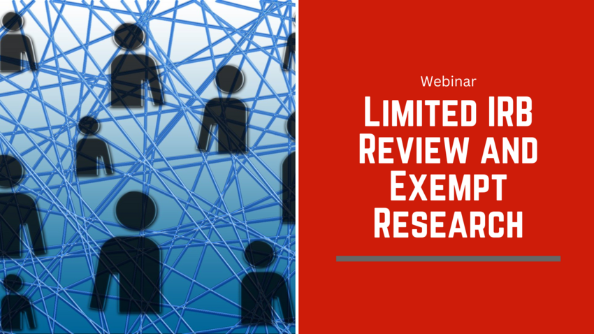 Limited IRB Review and Exempt Research Logo