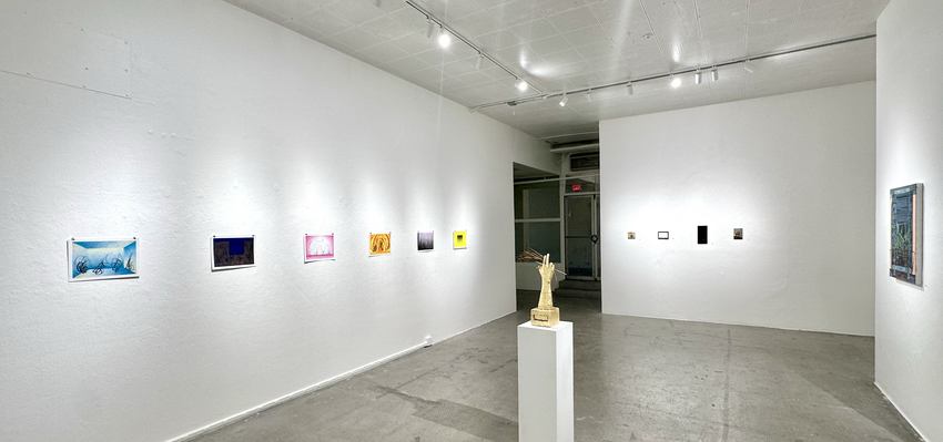 Wide view of the Passeggiata exhibit