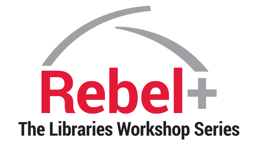 Rebel Libraries Workshop Series Logo