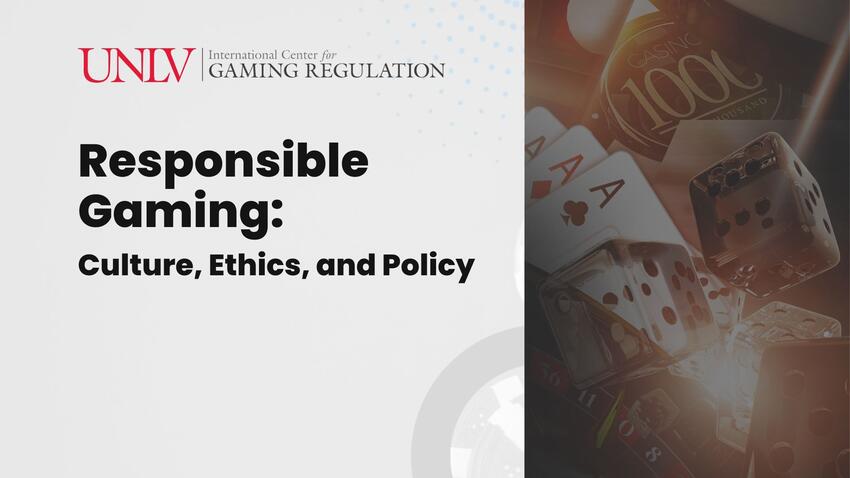 Responsible Gaming: Culture, Ethics, and Policy