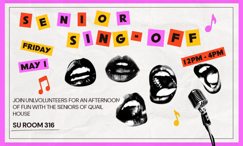 Senior Sing Off May 4
