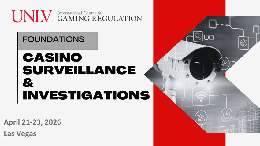Casino Surveillance and Investigations April 21 - 23, 2026