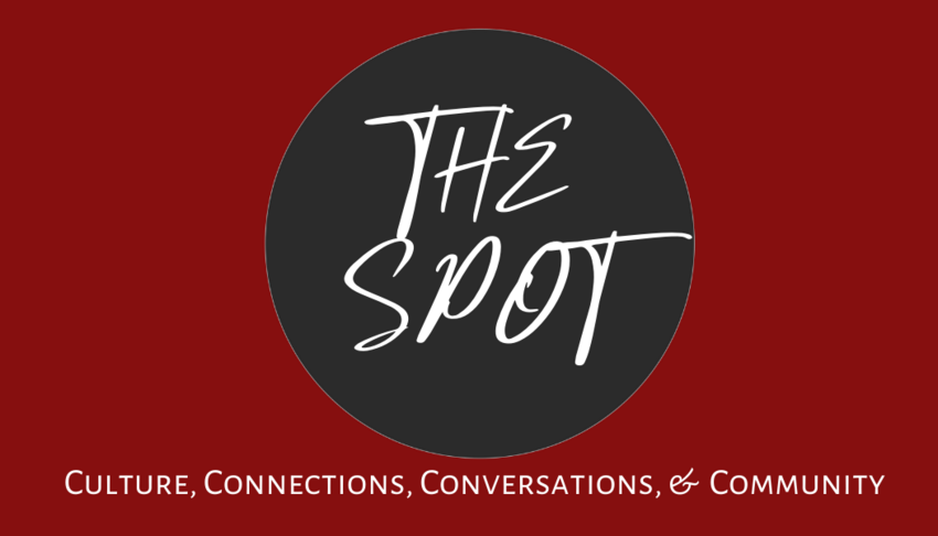 Icon of a circle. The Spot - Culture, Connections, Conversations, and Community