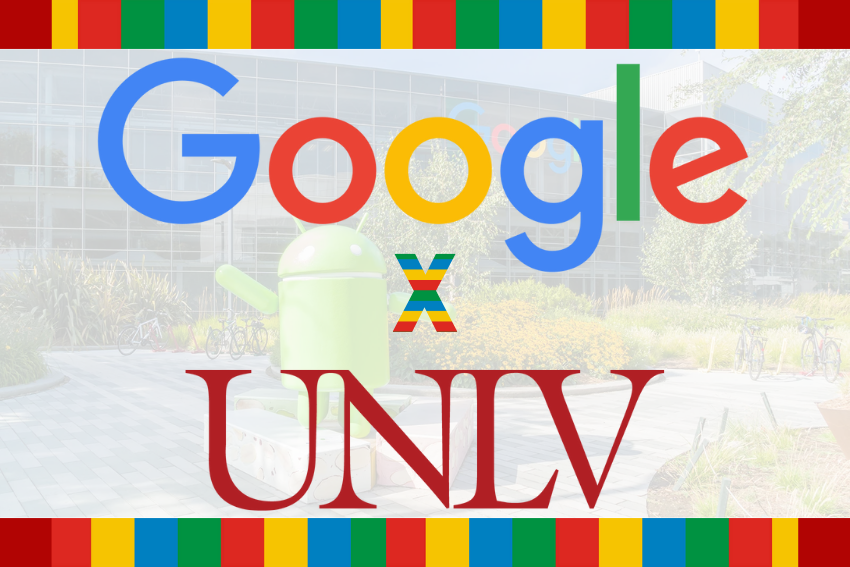 Google at UNLV logo