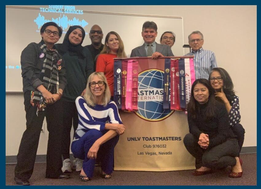 UNLV Toastmasters group photo