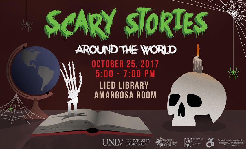Scary Stories Around the World flyer