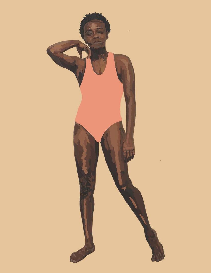 A portrait of a dancer.