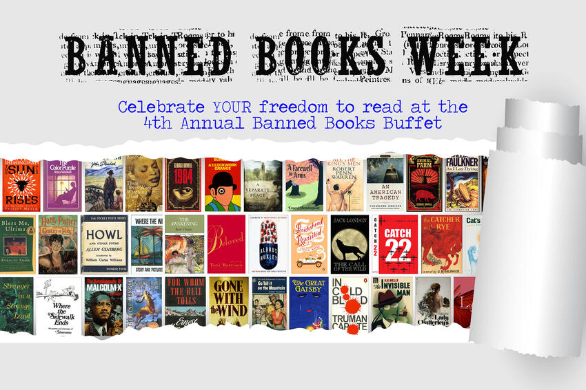 Banned books week flyer