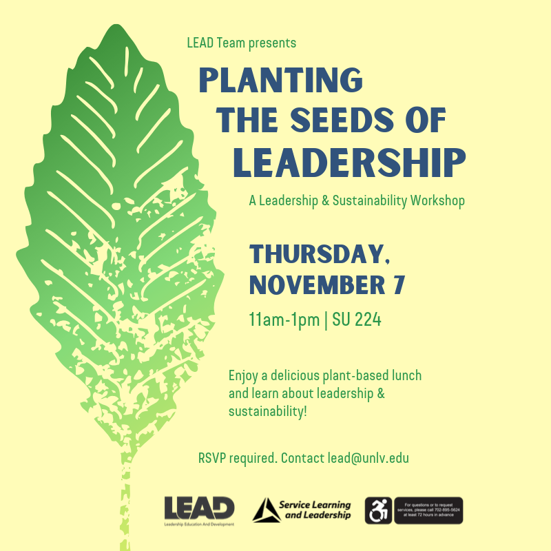 Planting the Seeds of Leadership. See description for details.