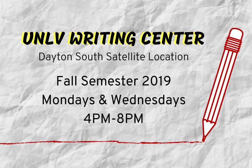 UNLV Writing Center: Details in event