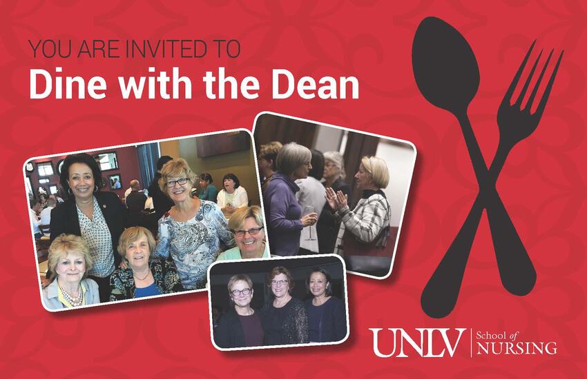 Dine with the Dean invitation